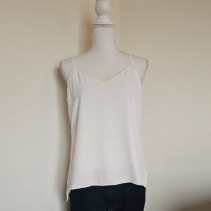WHBM Elegant White Women's Top